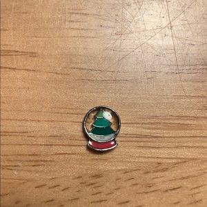 Origami Owl Christmas Tree Snow-globe Charm